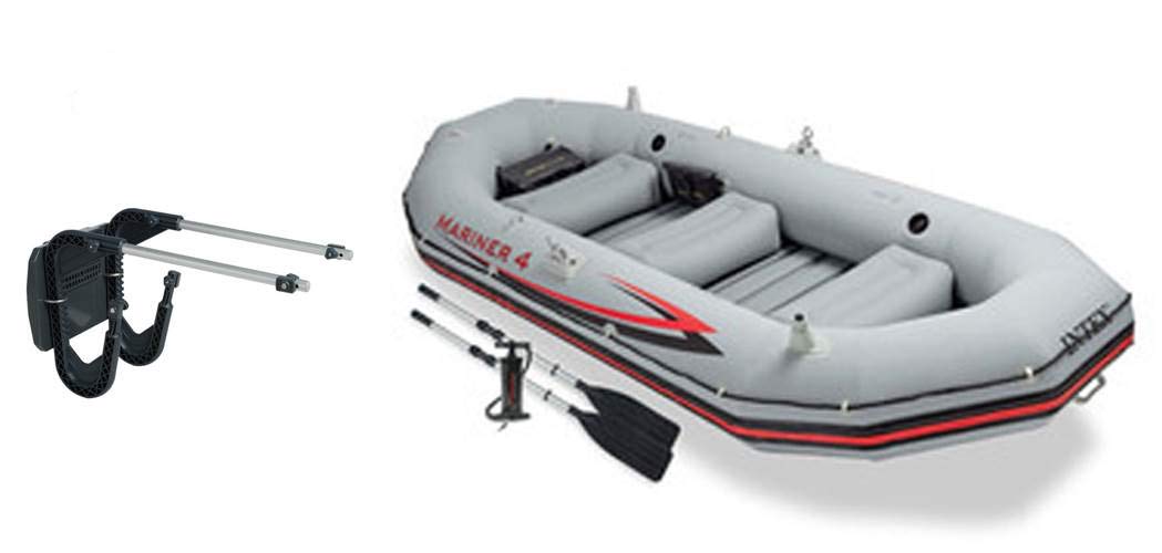 INTEX MARINER IV INFLATABLE BOAT スーパータフPVC